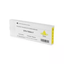 Cartouche jet d'encre jaune  EPSON C 13 T 606400 / T6064 compatible