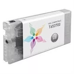 Cartouche jet d'encre gris  EPSON C 13 T 653700 / T6537 compatible