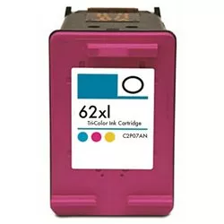 Cartouche jet d'encre cyan HP C2P07AE / 62XL compatible