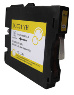 Ricoh GC21Y Yellow Cartouche Inkjet Gel Compatible PRO 405535 405539