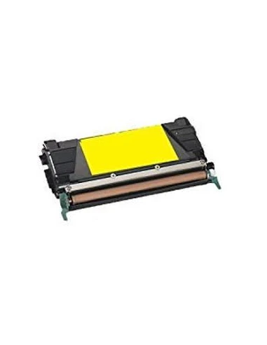 Toner LEXMARK X746A1YG générique 
