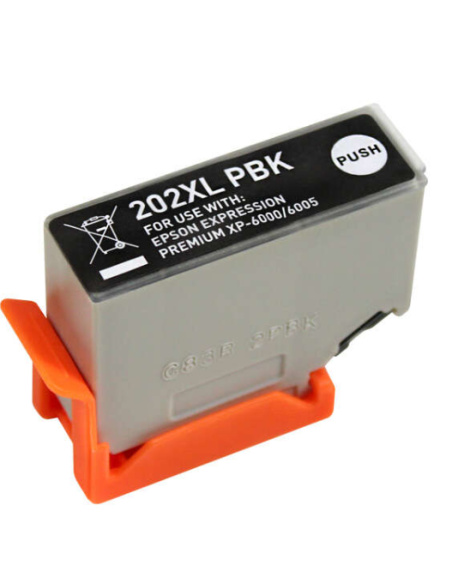 Epson 202XL Noir Photo Cartouche Inkjet Compatible PRO C13T02H14010 C13T02F14010
