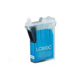 Cartouche d'encre cyan BROTHER LC800C compatible 