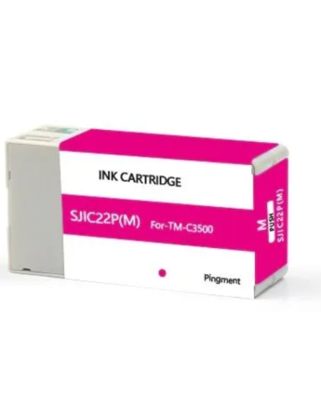 Epson SJIC22P Magenta Cartouche Inkjet Pigment Compatible PRO C33S020603 SJIC22P(M)