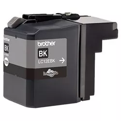 Cartouche originale noire LC12EBK BROTHER| 2400 pages