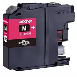 Cartouche originale magenta LC12EM BROTHER| 1200 pages