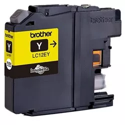 Cartouche originale jaune LC12EY BROTHER| 1200 pages