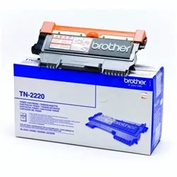 Toner original Noir TN2220 BROTHER| 2600 pages
