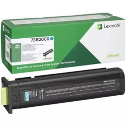 Toner original Lexmark 73B20C0 Cyan