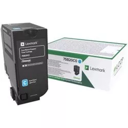 Toner original Lexmark 75B20C0 Cyan