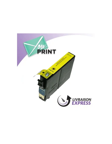 Cartouche jaune EPSON C 13 T 12844011 / T1284 compatible | RENARD
