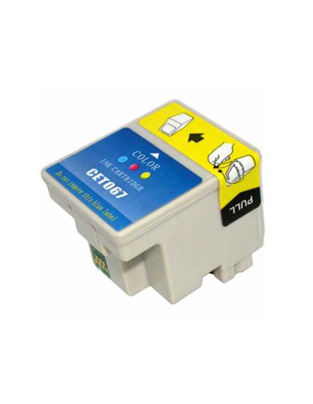 Epson T067 Tri-Couleurs Cartouche Inkjet Compatible PRO C13T06704010