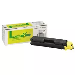 Toner original Kyocera TK-580 Y / 1T02KTANL0 Jaune