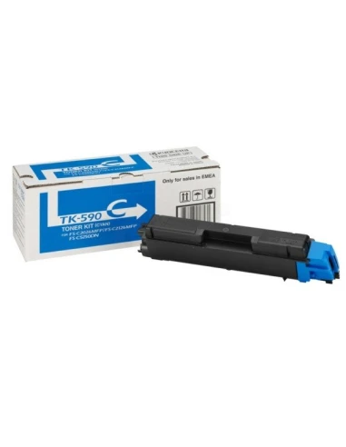 Toner original Kyocera TK-590 C / 1T02KVCNL0 Cyan