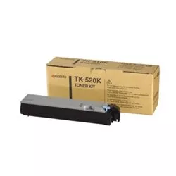 Toner original Kyocera TK-520 K / 1T02HJ0EU0 Noir