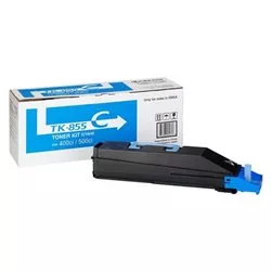 Toner original Kyocera TK-855 C / 1T02H7CEU0 Cyan