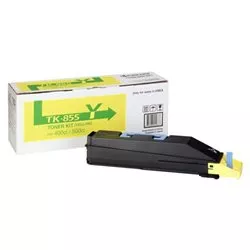 Toner original Kyocera TK-855 Y / 1T02H7AEU0 Jaune