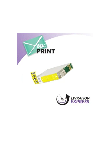 Cartouche jaune EPSON C 13 T 12944010 / T1294 compatible | POMME