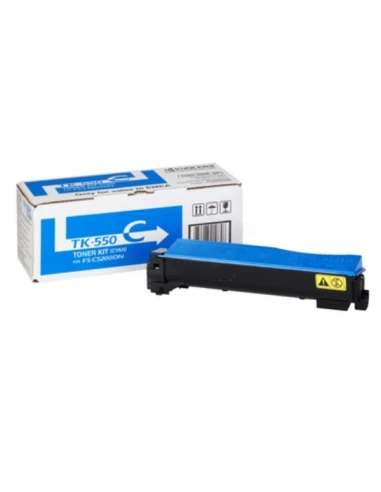 Toner original Kyocera TK-550 C / 1T02HMCEU0 Cyan