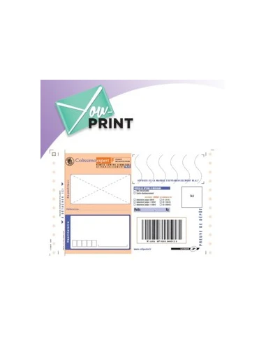 Liasse colissimo EXPERT - boite de 25 -