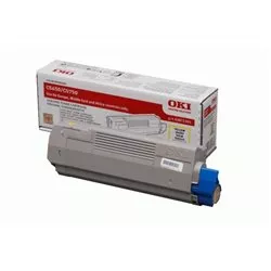 Toner original OKI 43872305 Jaune