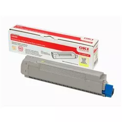 Toner original OKI 43487709 Jaune