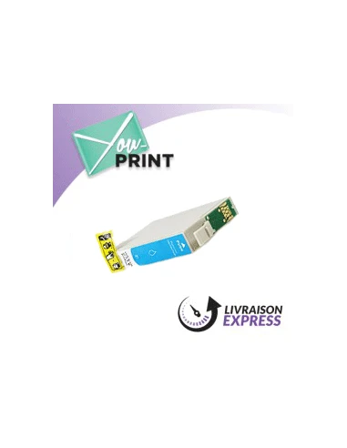 Cartouche cyan EPSON C 13 T 13024010 / T1302 compatible | CERF