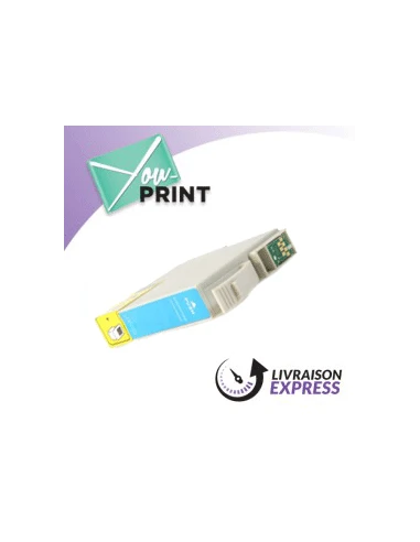 Cartouche cyan EPSON C 13 T 04224010 / T0422 compatible | INTERCALAIRES