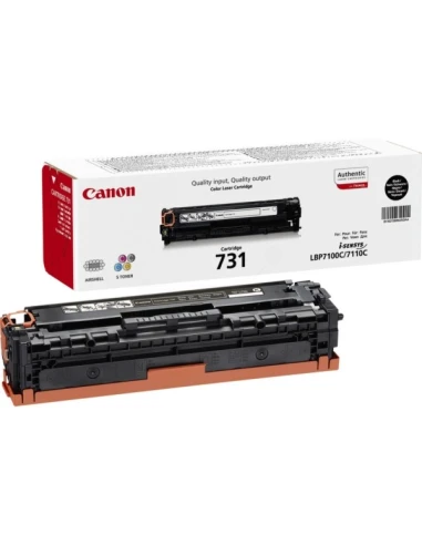 Toner original Canon 731BK / 6272 B 002