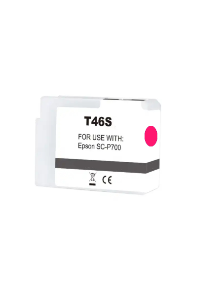 Epson T46S3 Magenta Cartouche Inkjet Compatible PRO C13T46S30
