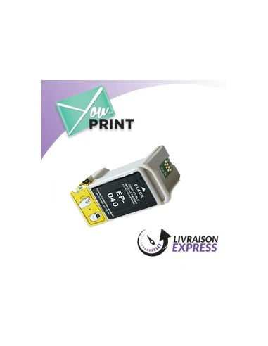 Cartouche noire EPSON C 13 T 04014010 / T040 compatible | PEINTURE