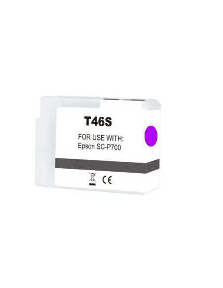 Epson T46SD Violet Cartouche Inkjet Compatible PRO C13T46SD0