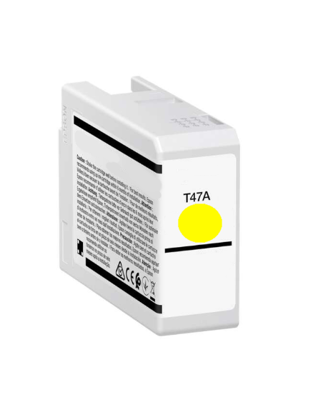 Epson T47A4 Yellow Cartouche Inkjet Compatible PRO C13T47A400