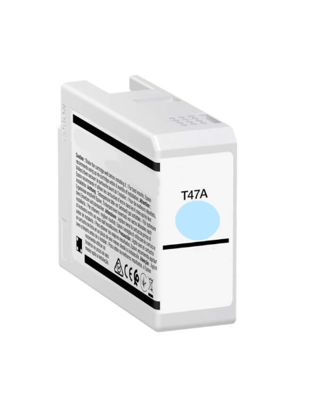 Epson T47A5 Cyan Light Cartouche Inkjet Compatible PRO C13T47A500