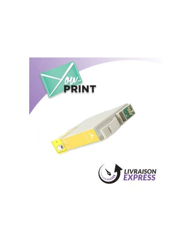 Cartouche jet d'encre jaune  EPSON C 13 T 03344010 / T0334 compatible