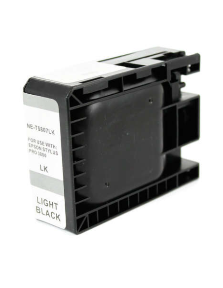 Epson T5807 Noir Clair Cartouche Inkjet Pigment Compatible PRO C13T580700