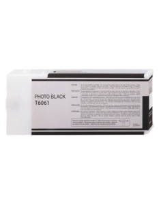 Epson T6061 Noir Photo Cartouche Inkjet Pigment Compatible PRO C13T606100