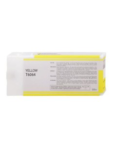 Epson T6064 Yellow Cartouche Inkjet Pigment Compatible PRO C13T606400