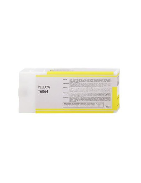 Epson T6064 Yellow Cartouche Inkjet Pigment Compatible PRO C13T606400