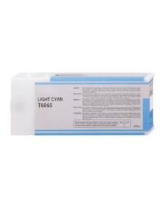 Epson T6065 Cyan Clair Cartouche Inkjet Pigment Compatible PRO C13T606500