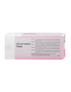 Epson T6066 Magenta Clair Cartouche Inkjet Pigment Compatible PRO C13T606600