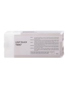 Epson T6067 Noir Clair Cartouche Inkjet Pigment Compatible PRO C13T606700