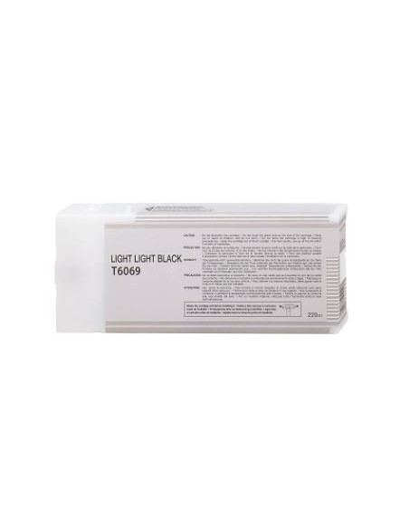 Epson T6069 Noir Clair Clair Cartouche Inkjet Pigment Compatible PRO C13T606900