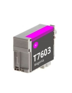 Epson T7603 Magenta Cartouche Inkjet Pigment Compatible PRO C13T76034010