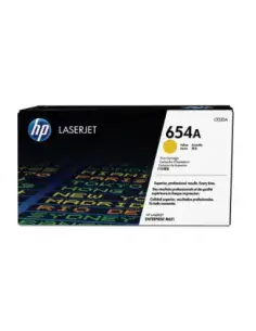 Cartouche Imprimante Laser HP CF332A Jaune toner compatible 654A