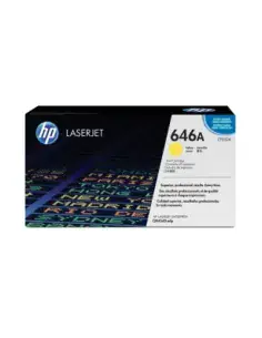 Cartouche Imprimante Laser HP CF032A Jaune toner compatible 646A