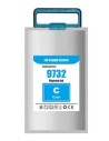 Epson T9732 Cyan Cartouche Inkjet Pigment Compatible PRO C13T973200