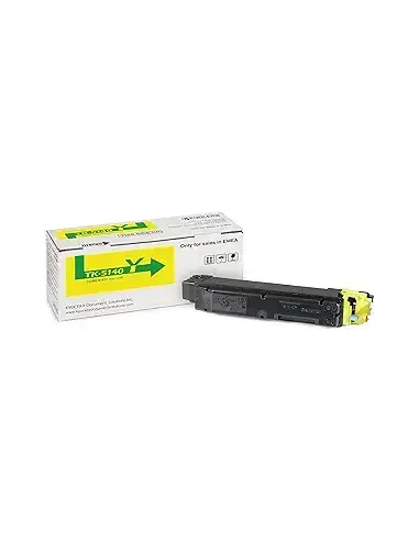 Cartouche Imprimante Laser Kyocera TK5140 Yellow toner compatible 1T02NRANL0 TK5140Y