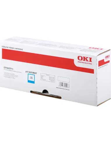 Cartouche Imprimante Laser OKI C710 C711 Cyan toner Original 44318607
