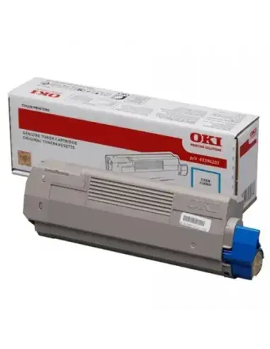 Cartouche Imprimante Laser OKI MC770 MC780 Cyan toner Original 45396203